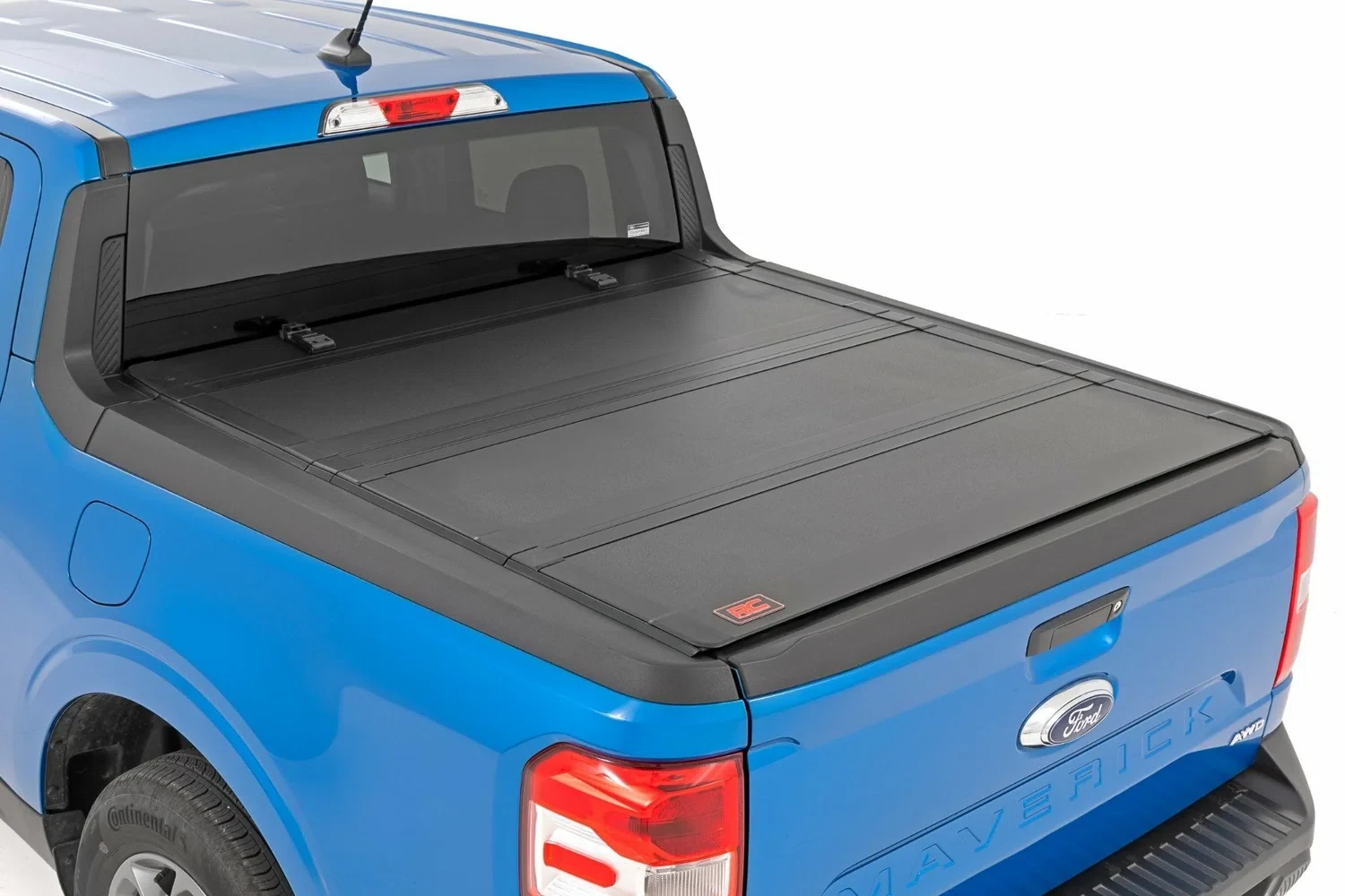 Fits Ford Maverick (22-24) Hard Tri-Fold Flip Up Bed Cover 4'6_ Bed 49254500